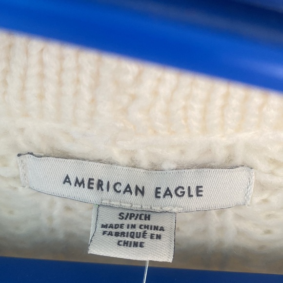 American Eagle sweater off white NWT size small - Picture 2 of 5